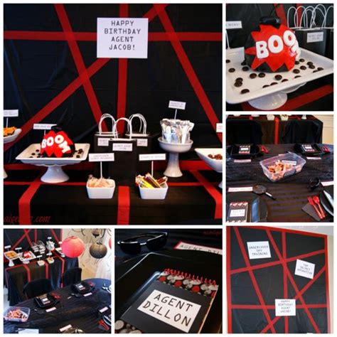 mission impossible party ideas adults.